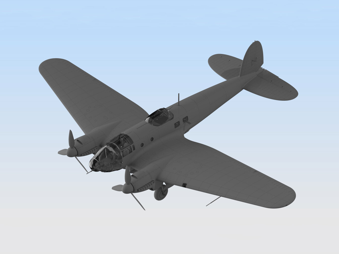 Liimitav mudel ICM 48263 German He 111H-16 1/48 hind ja info | Liimitavad mudelid | kaup24.ee