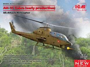 Liimitav mudel ICM AH-1G Cobra (early production) 1/32 hind ja info | Liimitavad mudelid | kaup24.ee