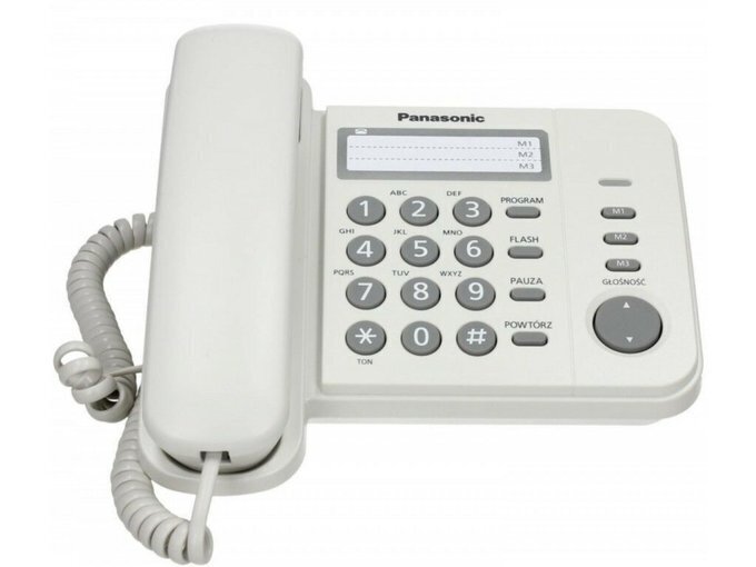 Panasonic KX-TS520FXW, valge hind ja info | Lauatelefonid | kaup24.ee