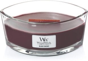 WoodWick lõhnaküünal Black Cherry, 453,6 g цена и информация | Подсвечники, свечи | kaup24.ee