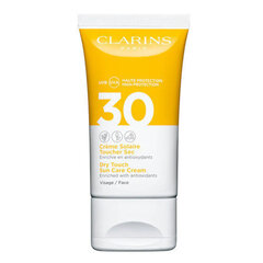 Päikesekaitsekreem Clarins Clarins Sun Dry Touch Sun Care SPF30, 50 ml hind ja info | Päikesekreemid | kaup24.ee