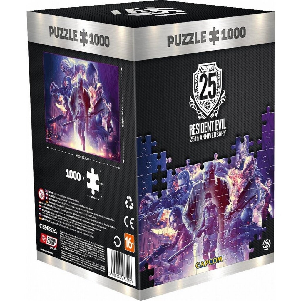 Good Loot Puzzle: Resident Evil - 25th Anniversary, 1000 Pieces цена и информация | Pusled | kaup24.ee