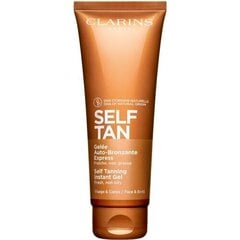 Спрей-автозагар для тела Clarins Self Tan Self Tanning Instant Gel, 125 мл цена и информация | Кремы для автозагара | kaup24.ee