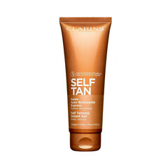 Спрей-автозагар для тела Clarins Self Tan Self Tanning Instant Gel, 125 мл цена и информация | Крем для автозагара | kaup24.ee