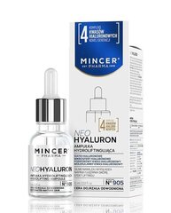 Niisutav näoseerum Mincer Neo Hyaluron Nr. 905, 15 ml цена и информация | Сыворотки для лица, масла | kaup24.ee