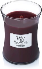 WoodWick ароматная свеча Black Cherry, 85 г цена и информация | Подсвечники, свечи | kaup24.ee