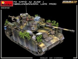 Liimitav mudel MiniArt 35342 Pz.Kpfw.IV Ausf. J Nibelungenwerk Late Prod. (Jan-Feb 1945) Interior Kit 1/35 hind ja info | Liimitavad mudelid | kaup24.ee