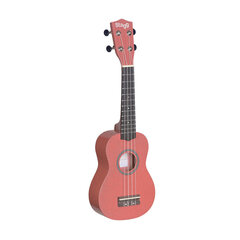 Sopran ukulele + ümbris Stagg US-LIPS hind ja info | Kitarrid | kaup24.ee