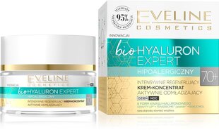 Крем для лица Eveline Bio Hyaluron Expert 70+, 50 мл цена и информация | Кремы для лица | kaup24.ee