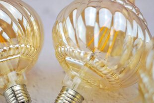 Led лампочка VINTAGE 4W E27 d125mm цена и информация | Лампочки | kaup24.ee