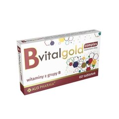 Tabletid Vitagold B-Complex N60 - Alg Pharma цена и информация | Витамины, пищевые добавки, препараты для хорошего самочувствия | kaup24.ee