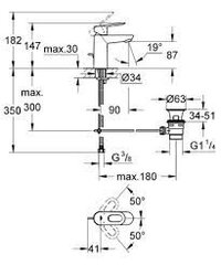 Valamusegisti Grohe Bauloop, 23335000 цена и информация | Смесители | kaup24.ee