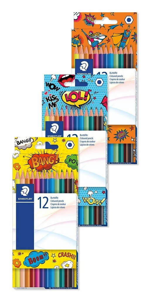 Värvilised pliiatsid STAEDTLER 175, 12 värvi hind ja info | Kunstitarbed, voolimise tarvikud | kaup24.ee