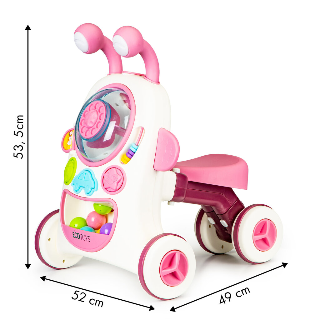Interaktiivne liuguriga jalutaja hind ja info | Imikute mänguasjad | kaup24.ee