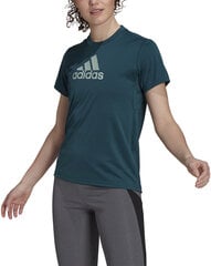 Adidas Pluusid W Bl T Green GL3824/L hind ja info | Naiste T-särgid | kaup24.ee