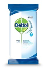 Antibakteriaalsed puhastuslapid Dettol, 84 tk hind ja info | Esmaabi | kaup24.ee