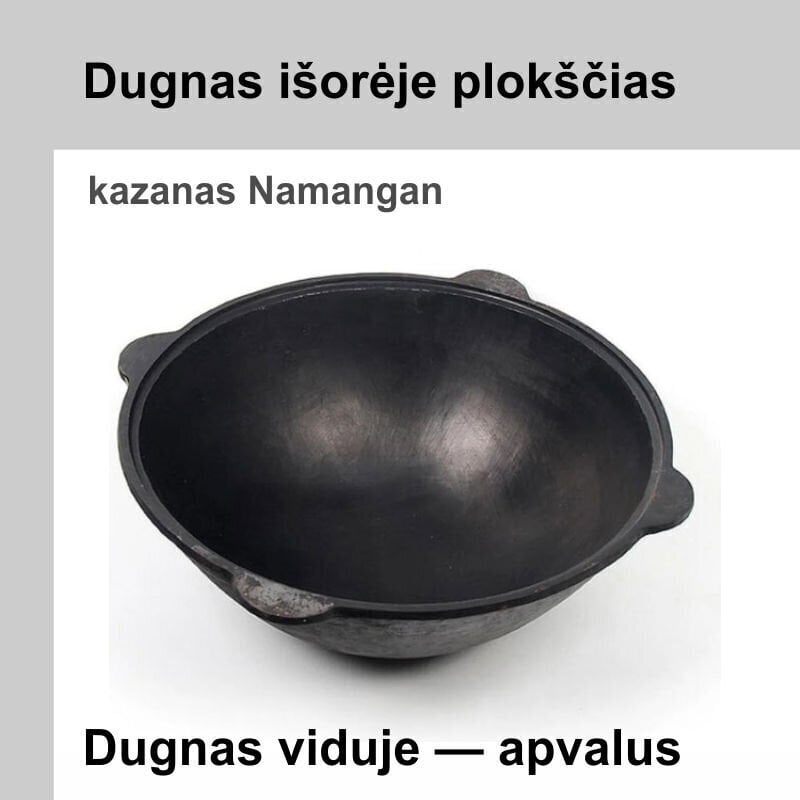 Poleeritud usbeki pott Namangan KK22, 22L hind ja info | Potid ja kiirkeedupotid | kaup24.ee