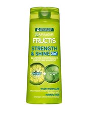 Шампунь для нормальных волос Garnier Fructis Strenght And Shine, 400 мл цена и информация | Шампуни | kaup24.ee