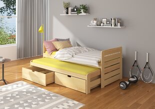 Lastevoodi ADRK Furniture Tomi 04 200x90, pruun hind ja info | Lastevoodid | kaup24.ee