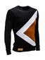 Meeste sviiter Ombre, must/valge/pruun hind ja info | Meeste kampsunid | kaup24.ee