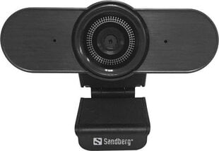 Sandberg 134-20 USB AutoWide Webcam 1080P HD hind ja info | Arvuti (WEB) kaamerad | kaup24.ee