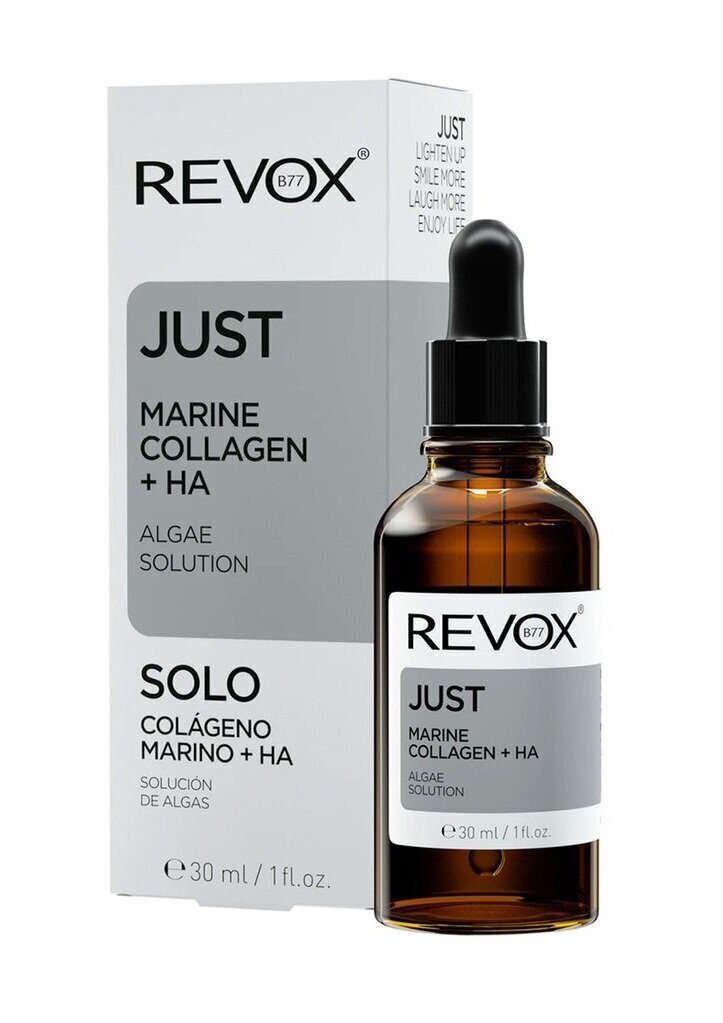 Niisutav näoseerum Revox Just Marine Collagen + HA, 30 ml цена и информация | Näoõlid, seerumid | kaup24.ee