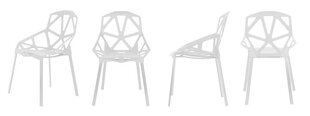 Набор из 4 стульев современного дизайна цена и информация | Стулья для кухни и столовой | kaup24.ee