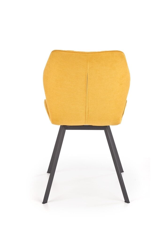 4 tooli komplekt Halmar K360, kollane цена и информация | Söögitoolid, baaritoolid | kaup24.ee
