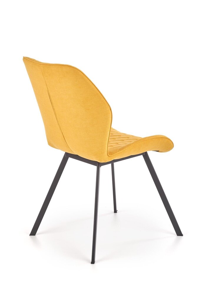 4 tooli komplekt Halmar K360, kollane hind ja info | Söögitoolid, baaritoolid | kaup24.ee