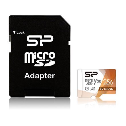 Silicon Power Superior Pro 256 GB, micro hind ja info | Mobiiltelefonide mälukaardid | kaup24.ee
