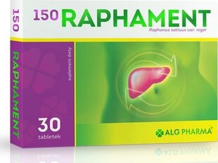 RAPHAMENT 150 TABLETID N30 - ALG PHARMA цена и информация | Витамины, пищевые добавки, препараты для хорошего самочувствия | kaup24.ee