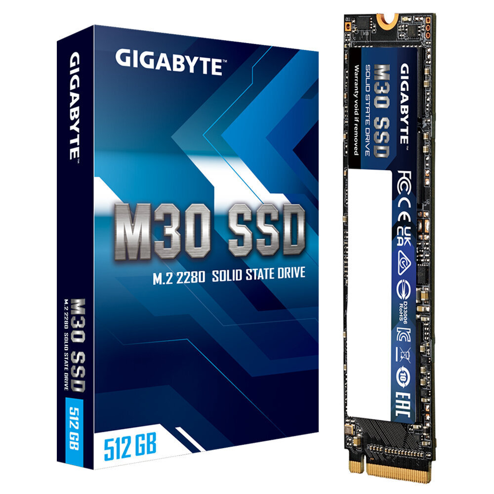 Gigabyte GP−GM30512G−G hind ja info | Sisemised kõvakettad (HDD, SSD, Hybrid) | kaup24.ee