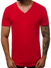 Meeste T-särk „Grande“, punane hind ja info | Meeste T-särgid | kaup24.ee