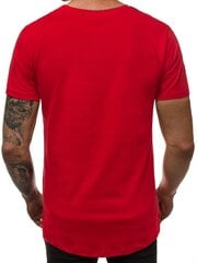 Meeste T-särk „Roker“, punane hind ja info | Meeste T-särgid | kaup24.ee