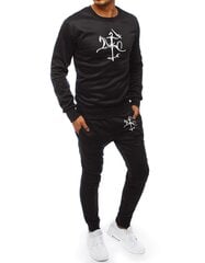 Черный мужской комплект "Vytis-Stilistika" цена и информация | Мужская спортивная одежда | kaup24.ee
