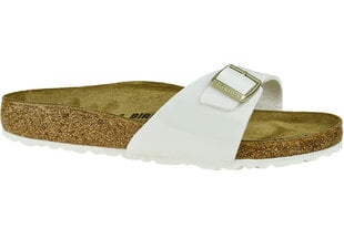 Naiste plätud Birkenstock Madrid BF 1005309, valge hind ja info | Naiste plätud ja sussid | kaup24.ee