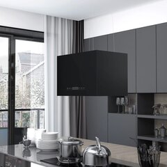 Rippuv köögisaare kubu VidaXL, puutetundlik Lcd, pulbervärvitud teras hind ja info | Õhupuhastid | kaup24.ee