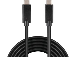 Sandberg 136-09 USB-C - USB-C, 2m hind ja info | Kaablid ja juhtmed | kaup24.ee