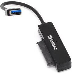 Sandberg 133-87 USB 3.0 to SATA Link цена и информация | Адаптеры и USB-hub | kaup24.ee