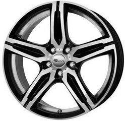 Velg Brock B29 Schwarz front poliert hind ja info | Veljed | kaup24.ee