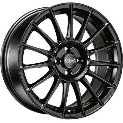 Velg Oz Supertlm Matt black silver lettering цена и информация | Veljed | kaup24.ee