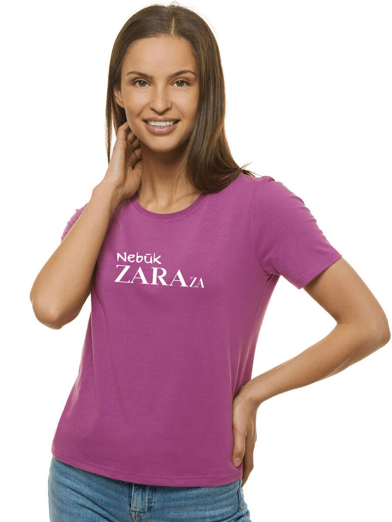 Naiste t-särk Zaraza JS/SD211-43289, lilla XL hind ja info | Naiste T-särgid | kaup24.ee
