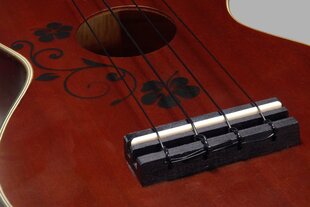 Sopran ukulele + kott Stagg US20 FLOWER hind ja info | Kitarrid | kaup24.ee
