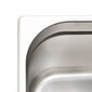 vidaXL toiduplaadid 8 tk, GN 1/6 150 mm, roostevaba teras hind ja info | Lauanõud ja kööginõud | kaup24.ee