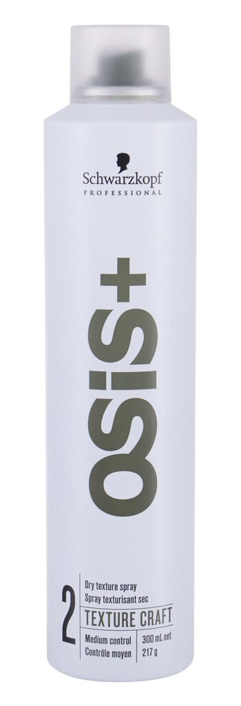 Volüümi andev juukselakk, Schwarzkopf Professional OSiS Texture Craft 300 ml цена и информация | Viimistlusvahendid juustele | kaup24.ee