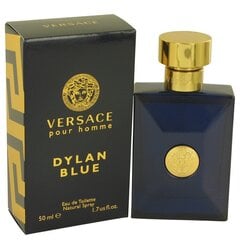 Мужская парфюмерия Dylan Blue Pour Homme Versace EDT: Емкость - 50 ml цена и информация | Мужские духи | kaup24.ee