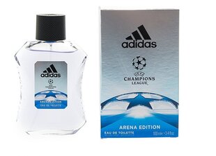 Туалетная вода Adidas UEFA Champions League Arena Edition edt 100 мл цена и информация | Мужские духи | kaup24.ee