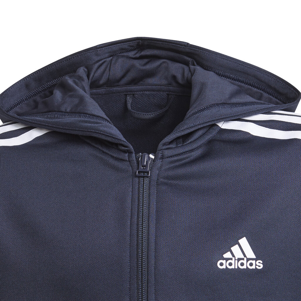 Adidas Džemprid Poiste jaoks B A.R. 3s Hoodie Navy GM8456/164 hind ja info | Poiste kampsunid, vestid ja jakid | kaup24.ee