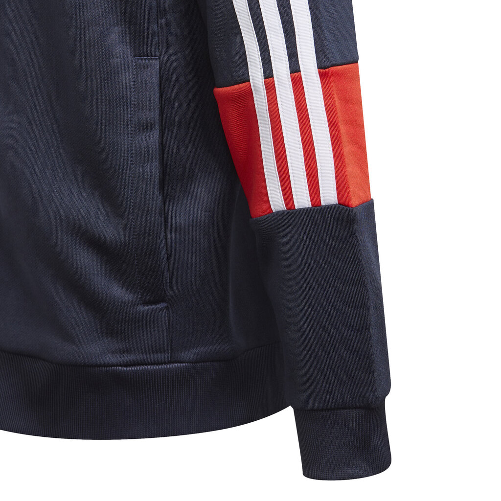 Adidas Džemprid Poiste jaoks B A.R. 3s Hoodie Navy GM8456/164 hind ja info | Poiste kampsunid, vestid ja jakid | kaup24.ee