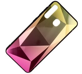 Mocco Stone Ombre Back Case Silicone Case With gradient Color For Apple iPhone X / XS Yellow - Pink hind ja info | Telefoni kaaned, ümbrised | kaup24.ee